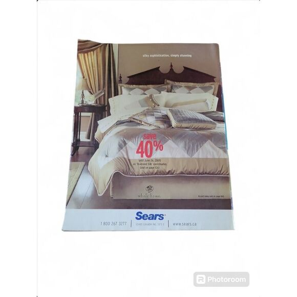 Sears 2005 Spring Summer Catalog Fashion Furnishings Home Apparel RARE 1371p - Picture 3 of 3